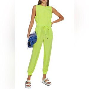 Alice+Olivia Neon Jogger Jumpsuit Size Medium